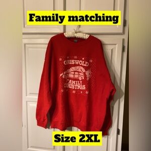 Griswold Family Christmas matching crew neck shirt family matching size 2XL